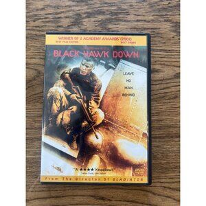 Black Hawk Down 2001 DVD War Drama Josh Hartnett Eric Bana Action Pre-Owned